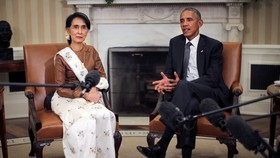 Suu Kyi Serukan Investasi Amerika Serikat di Myanmar