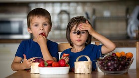 Jauh dari Buah dan Sayur, Anak Rentan Idap Asma