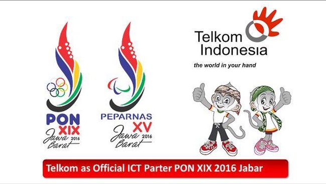 PT Telkom Indonesia (Persero) Tbk (Telkom) siap mendukung dan menyukseskan seluruh agenda Pekan Olah Raga Nasional XIX