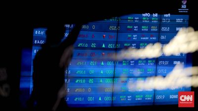 Layar pergerakan Indeks Harga Saham Gabungan di Main Hall Bursa Efek Indonesia (BEI), Jakarta, Jumat, 16 September 2016. Indeks harga saham gabungan (IHSG) ditutup menguat di akhir sesi I perdagangan 