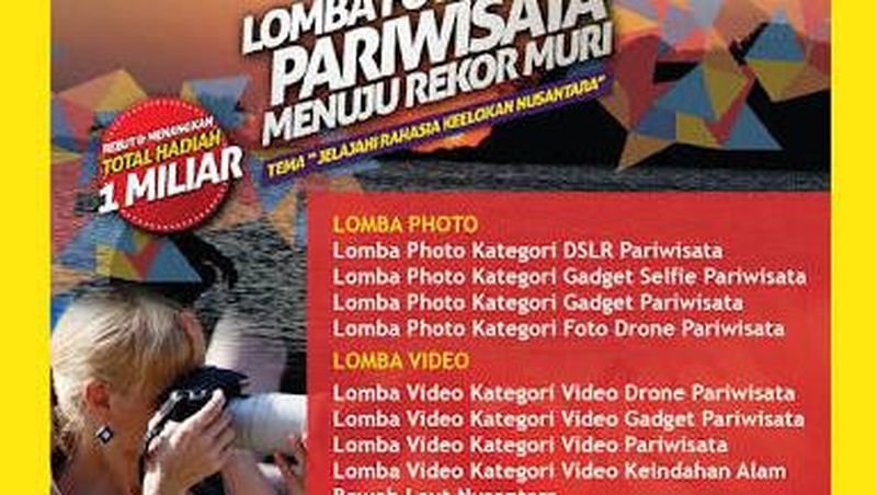 Pariwisata selalu menjadi hal yang menarik untuk semua kalangan, tak terkecuali bagi anak-anak muda Indonesia. 