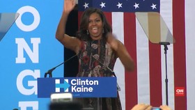 Michelle Obama Dukung Hillary Clinton