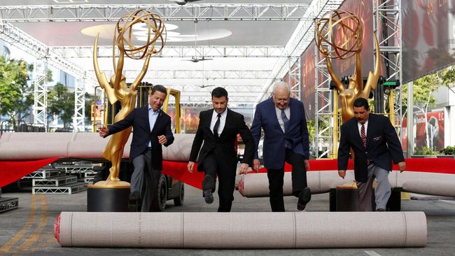Emmy Awards dilangsungkan di Microsoft Theater Los Angeles, Minggu (18/9) malam waktu setempat.