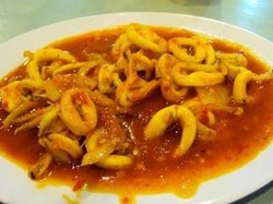 Resep Cumi Saus Padang ala Warung Tenda