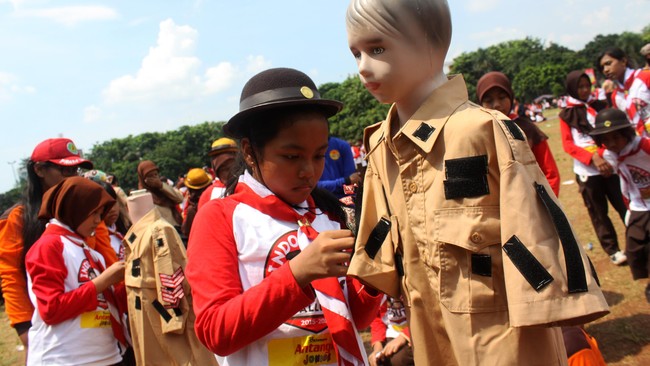 Kader dan anggota Pramuka merupakan benteng Pancasila dan siap menjadi garda depan pembentukan karakter anak bangsa.