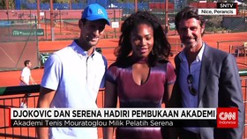 Pembukaan Akademi Tenis Mouratoglou