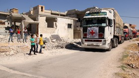 Konvoi Bantuan PBB untuk Aleppo Diserang