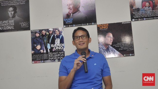 Ketua DPD Partai Gerindra DKI Jakarta, Muhammad Taufik mengklaim, pendamping Sandiaga akan berasal dari sosok partai yang tergabung dalam Koalisi Kekeluargaan.