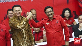 Ahok dan Djarot Akan Daftar ke KPU DKI Jakarta Siang Ini