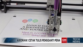 Axidraw: Alat Cetak Tulisan seperti Menulis dengan Pena