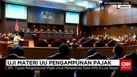 Uji Materi UU Pengampunan Pajak
