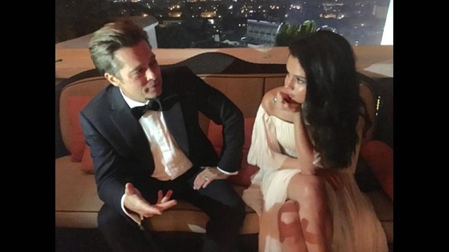 Sumber terdekat Brad Pitt menuturkan kalau Angelina Jolie tidak suka dengan foto yang diposting Selena Gomez di Instagram.
