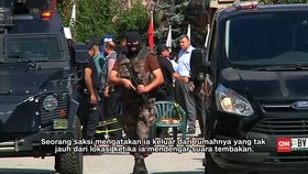 Momen Penembakan di Kedutaan Israel di Turki
