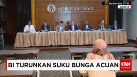 BI Turunkan Suku Bunga Acuan