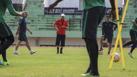 Mengintip Latihan Taktik Timnas Indonesia di Hari Kedua