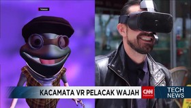 Kacamata Virtual Reality yang Dapat Melacak Pergerakan Wajah