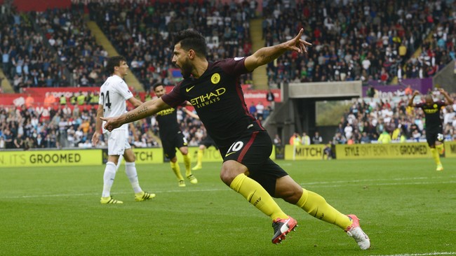 Striker Manchester City, Sergio Aguero disebut manajer tim Pep Guardiola sebagai pemain yang amat penting bagi timnya.