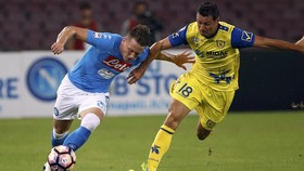 Gabbiadini dan Hamsik Bawa Napoli Tekuk Chievo