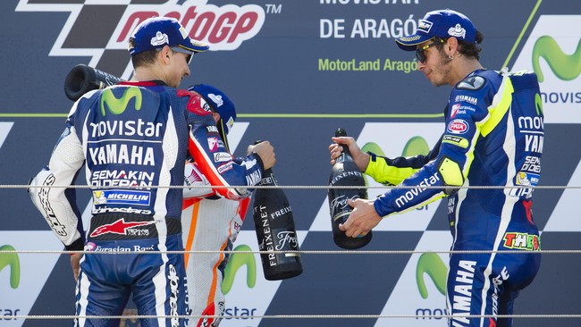 Jorge Lorenzo mengatakan keputusannya pindah ke Ducati bagus untuk hubungannya dengan Valentino Rossi, sama seperti ketika The Doctor hengkang ke Ducati.