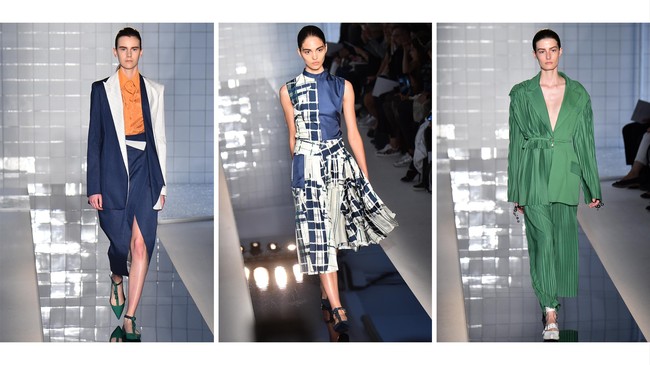 Gaya Retro Visioner Mila Schon di Milan Fashion Week