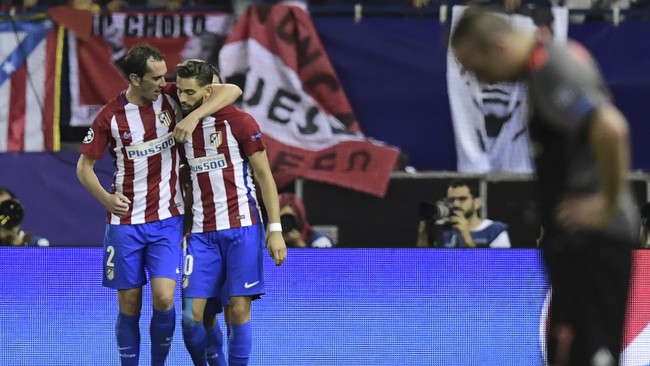 Tendangan Yannick Ferreira Carrasco sering membentur tiang di awal musim ini dan pada akhirnya ia sukses mencetak gol di laga lawan Bayern Munich.