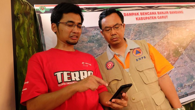 Aplikasi TERRA merupakan aplikasi Mapper Tracker berbasis online digital map database yang menyediakan sejumlah data penting terkait proses tanggap bencana,