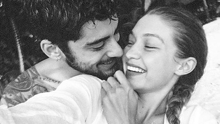 Gigi Hadid dan Zayn Malik Gigi Hadid dan Zayn Malik