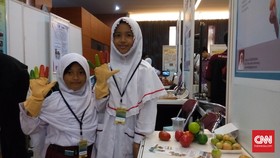 Anak SD Ciptakan Sarung Tangan Pemanen Tomat