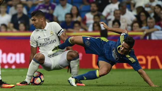 Real Madrid kesulitan memenangkan pertandingan tanpa kehadiran Casemiro di lapangan. Tiga laga terakhir selalu berujung imbang.