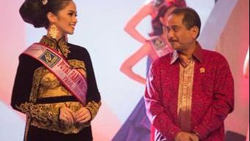 Nama Sulawesi Utara kembali berkibar di Kontes Putri Pariwisata Indonesia.