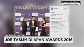 Joe Taslim Raih Penghargaan di APAN Awards 2016