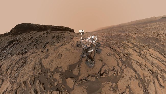 Perjalanan Curiosity 7 Tahun Menjelajah Mars