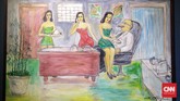 Lukisan-lukisan Bercerita Otto Djaya Pelukis produktif dari 1940 hingga 1990-an itu menampilkan wajah Indonesia yang dekat dengan keseharian, ekspresif, dan sarkastis.