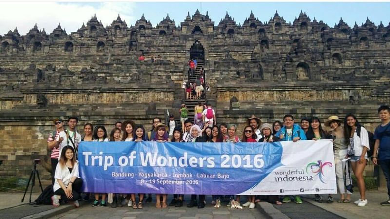 Kali ini, para blogger dan influencer dari Eropa, Amerika, dan Afrika diundang dalam Trip of Wonders 2016.