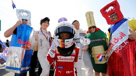 Kemeriahan di Suzuka Menyambut Para Pebalap F1
