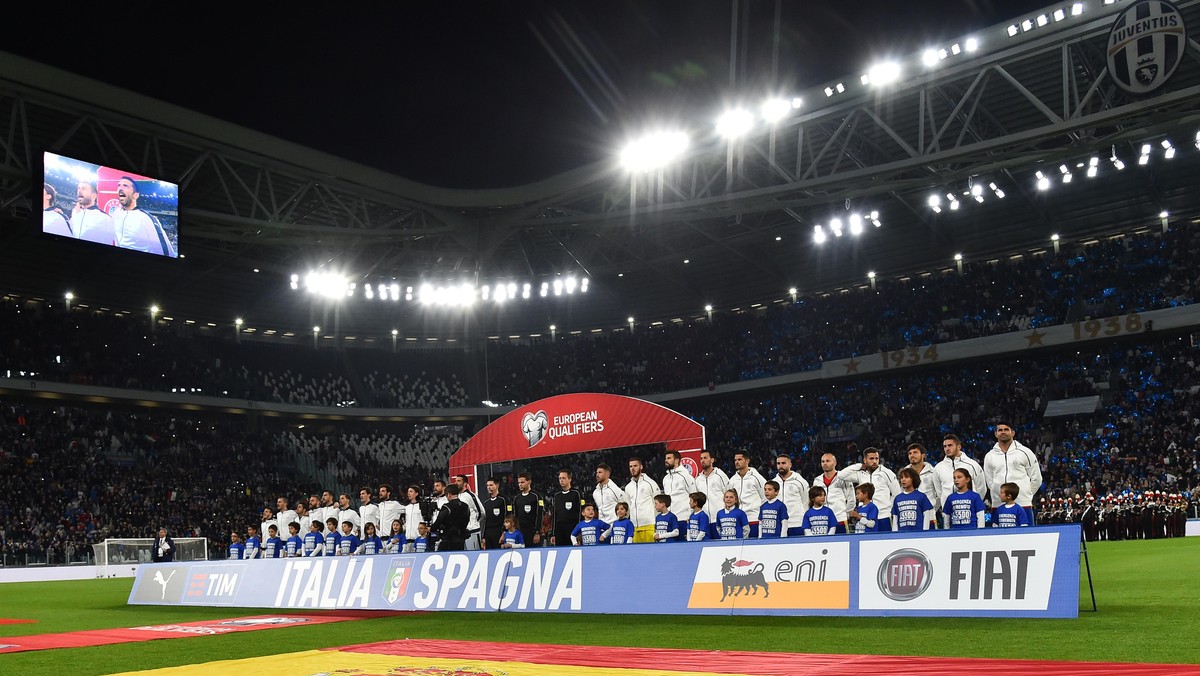Foto Terbaik Duel Italia vs Spanyol di Stadion Juventus
