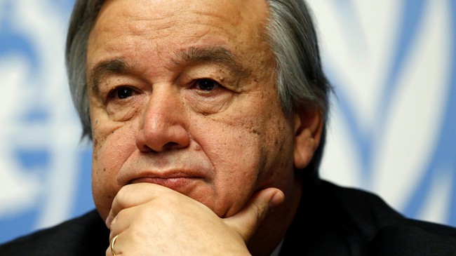 Sekjen PBB Antonio Guterres meminta semua negar auntuk berkomitmen pada Perjanjian Iklim Paris meski Presiden Trump menyatakan hengkang.