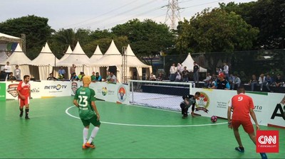 Indonesia Hajar Palestina 17-2 di Street Soccer TAFISA
