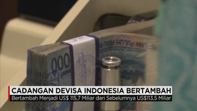 Peningkatan Cadangan Devisa RI