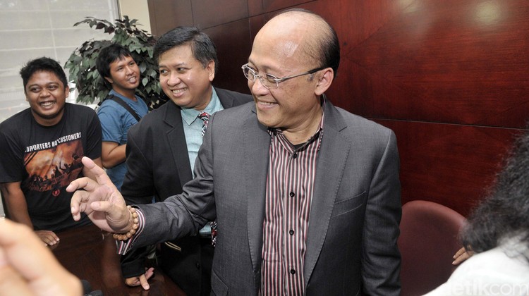 Mario Teguh di kawasan Menteng, Jakarta Pusat