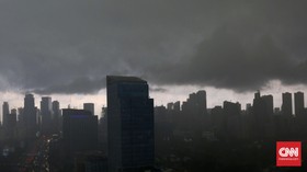 BMKG Ingatkan Potensi Hujan dan Kilat di Jakarta Hari Ini