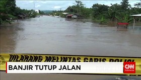 Banjir Lumpuhkan Akses Lintas Provinsi