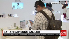 Saham Samsung Anjlok