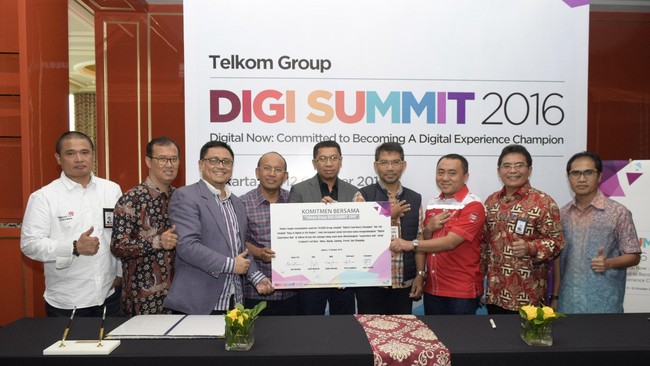 PT Telekomunikasi Indonesia (Persero) Tbk (Telkom) kian fokus menggarap bisnis digital.