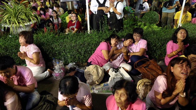 Tangis Pecah di Thailand