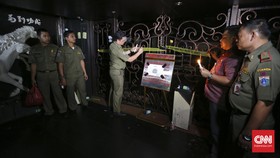 Satpol PP Tutup Permanen Kafe Lokasi Penembakan Cengkareng