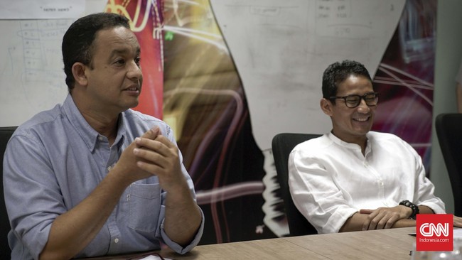 Anies-Sandiaga mengaku khawatir dengan gubernur DKI saat ini karena dinilai tak melihat inovasi baru. Mereka mengklaim miliki terobosan inovasi.