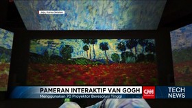 Pameran Karya Van Gogh dalam Balutan Gambar Bergerak