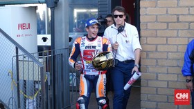 Marquez yang Tak Peduli Prediksi Cuaca di Philip Island