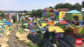 Jodipan, Kampung Penuh Rona yang Tenar di Timur Jawa